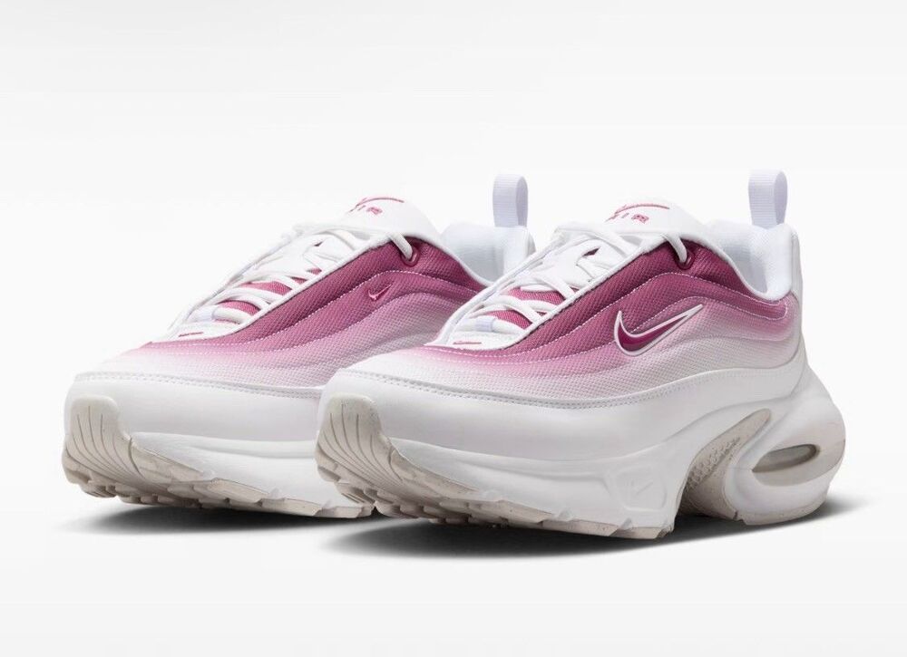 Nike Air Max Portal Women’s 10 White Sweet Beet Platinum Ombré HF3053-109 (057)